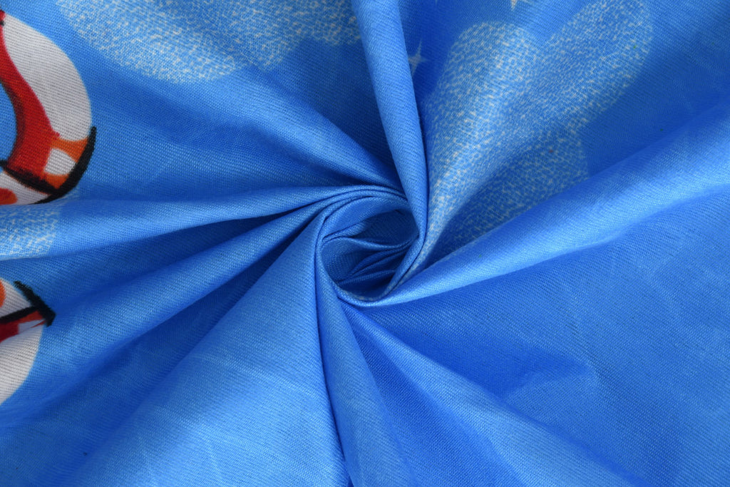 Microfiber Double Bedsheet With Two Pillow Covers