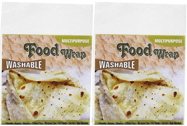 Food Wrap Washable Reusable Odourless/Sprout Cloth (5 PCS)