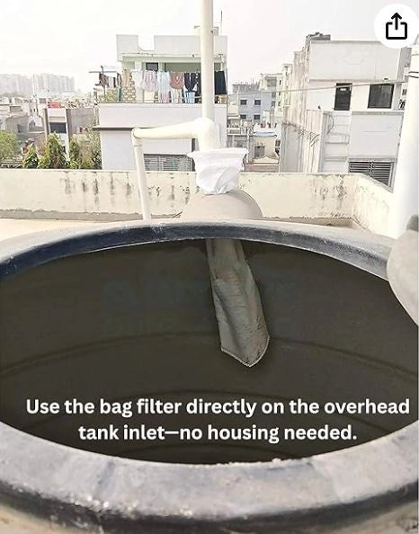 Borewell & Overhead Tank Filtration and Filter for Bore Water (Pack of 2)